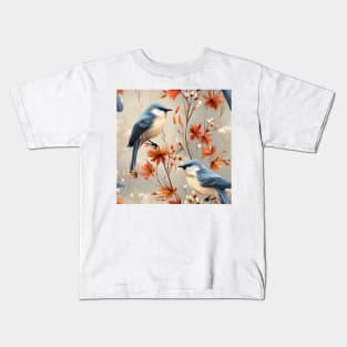 North American Birds - Wren Kids T-Shirt